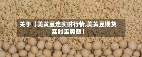 关于【美黄豆连实时行情,美黄豆期货实时走势图】